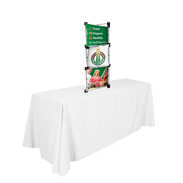 1ft x 3ft Micro GeoMetrix Column Table Top Display (Graphic & Hardware)